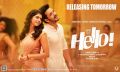 Kalyani Priyadarshan Akhil Hello Movie Releasing Tomorrow Posters
