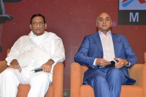 Ghattamaneni Adiseshagiri Rao, Galla Jayadev @ Hero Movie Press Meet Stills