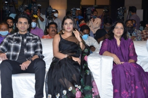 Ashok Galla, Nidhhi Agerwal, Padmavathi Galla @ Hero Movie Press Meet Stills