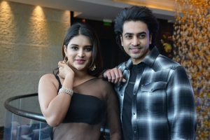 Nidhhi Agerwal, Ashok Galla’s Hero Movie Press Meet Stills