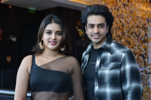 Nidhhi Agerwal, Ashok Galla’s Hero Movie Press Meet Stills