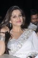 Actress Madhurima in White Saree at Santosham Awards 2012 Photos