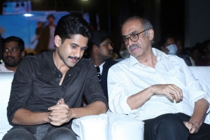 Naga Chaitanya, D Suresh Babu @ Hey Sinamika Pre-Release Event Stills