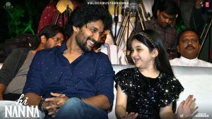 Nani, Baby Kiara @ Hi Nanna Movie Blockbuster Celebrations Stills