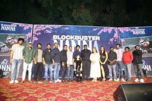 Hi Nanna Movie Blockbuster Celebrations Stills