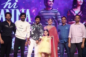 Nani, Baby Kiara Khanna, Mrunal Thakur @ Hi Nanna Movie Pre-Release Event Vizag Stills