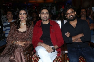 Meenakshi, Adivi Sesh, Sailesh Kolanu @ Hit 2 Movie Press Meet Bangalore Photos