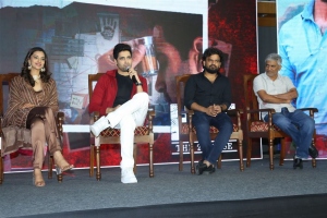 Meenakshi, Adivi Sesh, Sailesh Kolanu @ Hit 2 Movie Press Meet Bangalore Photos