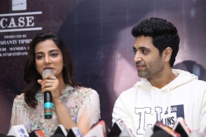 Meenakshi Chaudhary, Adivi Sesh @ Hit 2 Movie Press Meet Vizag Photos