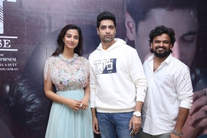 Meenakshi Chaudhary, Adivi Sesh, Sailesh Kolanu @ Hit 2 Movie Press Meet Vizag Photos