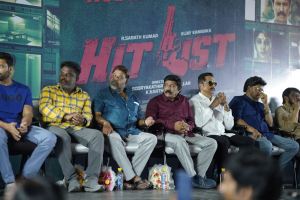 P Vasu, RV Udhayakumar, Sarathkumar, K Bhagyaraj, Kalaipuli S Thanu @ Hitlist Movie Audio Launch Stills
