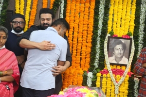 Vamshi Paidipally pay homage to Krishnam Raju Photos