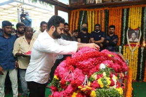 Jr NTR pay homage to Krishnam Raju Photos