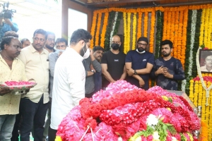 Jr NTR pay homage to Krishnam Raju Photos