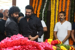 Satyadev Kancharana pay homage to Krishnam Raju Photos