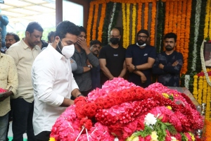 Jr NTR pay homage to Krishnam Raju Photos