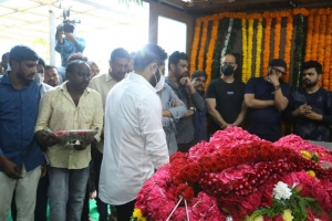 Jr NTR pay homage to Krishnam Raju Photos