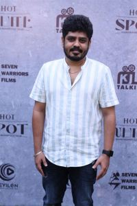 Director Vignesh Karthick @ Hot Spot Movie Thanks Meet Stills