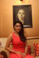 Actress Hrishitaa Bhatt Photos in Soft Red Skirt Dress