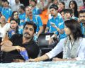 Nagarjuna, Amala Akkineni at Hyderabad Vs Pune IPL Cricket Match Photos