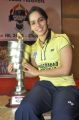 Saina Nehwal @ Hyderabad Champions of IBL Success Meet Photos