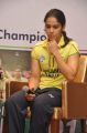 Saina Nehwal @ IBL Hyderabad Hotshots Champions Success Meet Photos