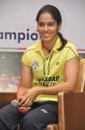 Saina Nehwal @ IBL Hyderabad Hotshots Champions Success Meet Photos