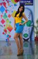 Iddarammayilatho Katherine Theresa Images in Yellow Top & Blue Mini Skirt