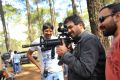 Director Puri Jagannath at Iddarammayilatho Latest Working Stills