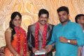 Actor Vidharth Gayathri Wedding Reception Photos