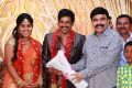 Powerstar Srinivasan @ Vidharth Gayathri Wedding Reception Photos