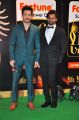 Akhil Akkineni, Sai Dharam Tej @ IIFA Utsavam 2015 Green Carpet Stills