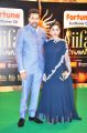 Jayam Ravi, Aarthi @ IIFA Utsavam 2015 Green Carpet Stills