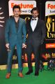 Akhil Akkineni, Sai Dharam Tej @ IIFA Utsavam 2015 Green Carpet Stills