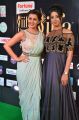 Nikki Galrani & Sanjana @ IIFA Utsavam 2017 Green Carpet (Day 1) Photos