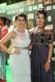 Nikki Galrani, Sanjjana @ IIFA Utsavam 2017 Green Carpet (Day 1) Photos