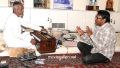 Ilayaraja & Gunasekhar at Rudrama Devi Songs Composing Photos