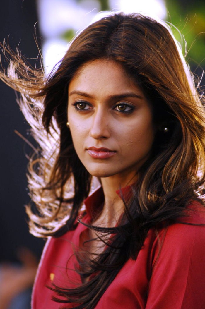 Nenu Naa Rakshasi Movie Actress Ileana Latest Cute Stills in Red Dress. 