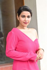 Actress Inaya Sultana Pics @ Shivam Bhaje Movie Success Meet