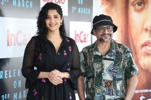 Ritika Singh, Harsh Warrdhan @ InCar Movie Press Meet Stills