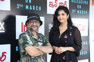 Harsh Warrdhan, Ritika Singh @ InCar Movie Press Meet Stills