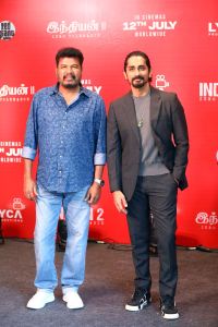 Shankar, Siddharth @ Indian 2 Movie Team Meet Photos