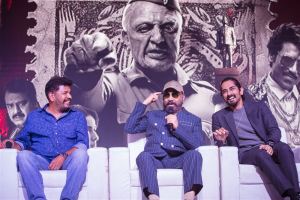 Shankar, Kamal Haasan, Siddharth @ Indian 2 Movie Team Meet Photos