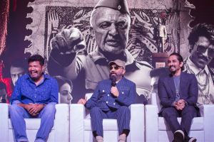 Shankar, Kamal Haasan, Siddharth @ Indian 2 Movie Team Meet Photos