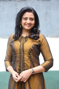 Actress Indraja Pictures @ Stand Up Rahul Movie Interview