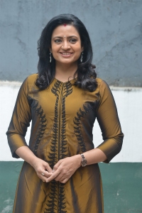 Actress Indraja Pictures @ Stand Up Rahul Movie Interview