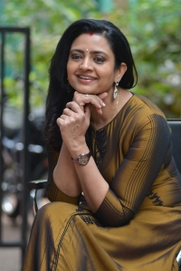 Actress Indraja Pictures @ Stand Up Rahul Movie Interview