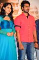 Mia George, Vishnu Vishal @ Indru Netru Naalai Movie Press Meet Stills