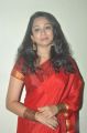 Actress Indu Thampi Cute Pics in Red Saree