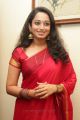 Actress Indu Thampi in Red Traditional Silk Saree Pics